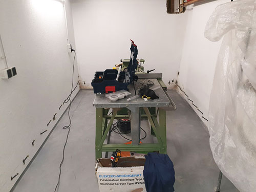 horizontalsperre keller trockene wand